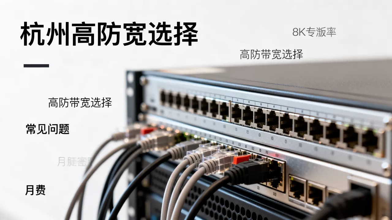 杭州高防带宽选择常见问题有哪些,多少钱一个月? 杭州高防带宽选择常见问题有哪些,多少钱一个月?