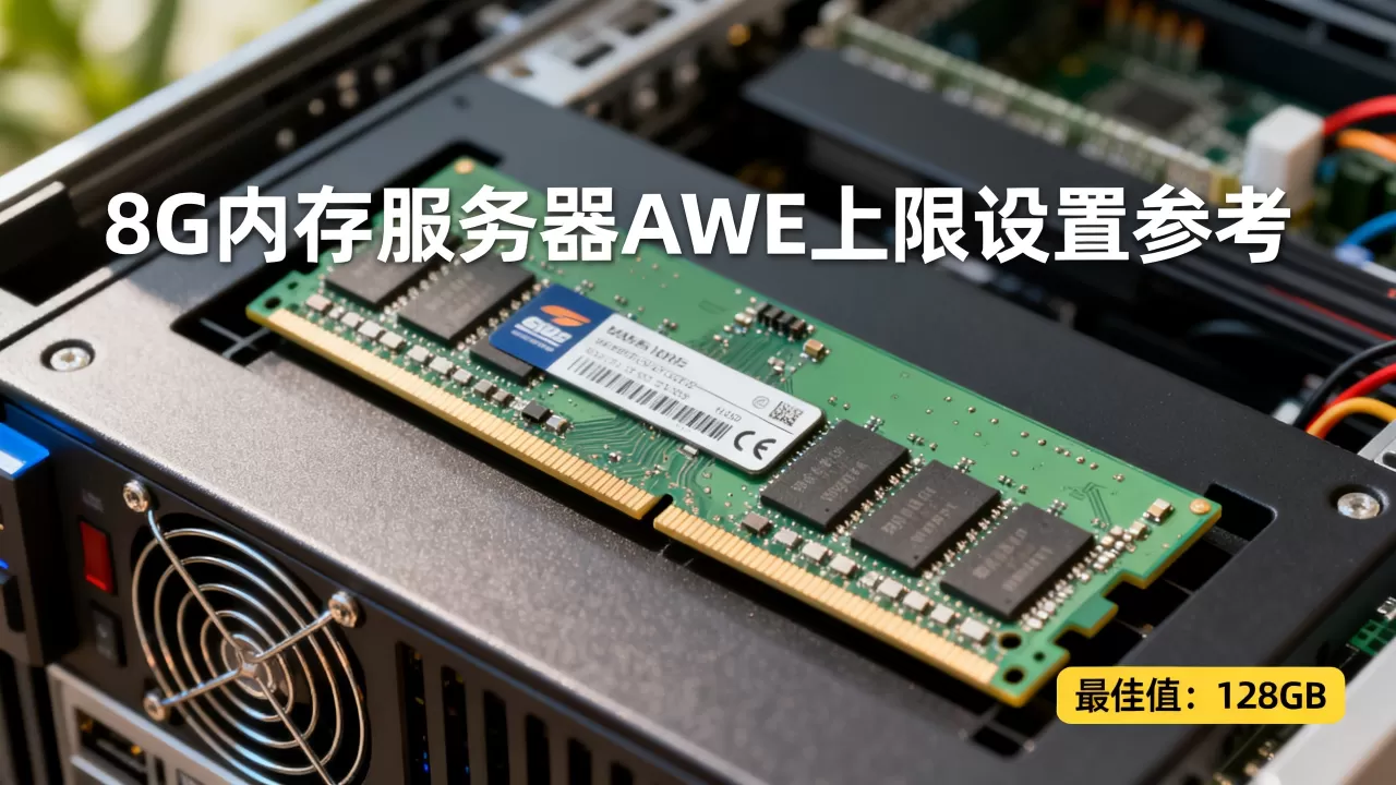 8G内存服务器AWE上限设置多少合适?,最佳值是多少? 8G内存服务器AWE上限设置多少合适?,最佳值是多少?
