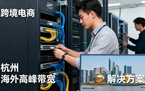 跨境电商在杭州的海外高峰带宽怎么解决，哪个方案好？