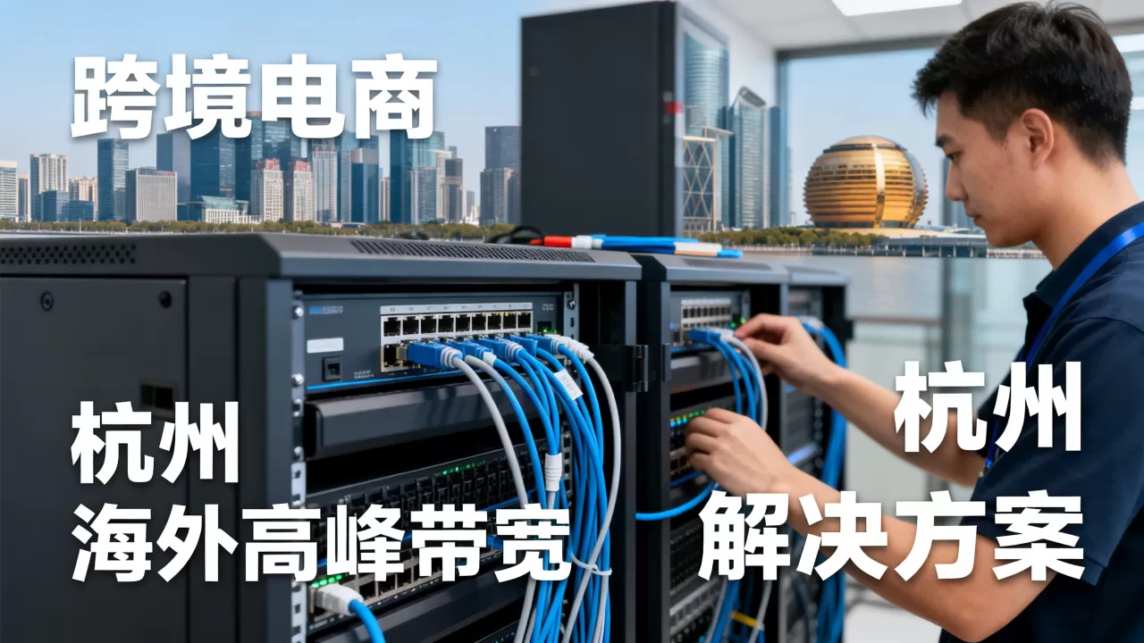 跨境电商在杭州的海外高峰带宽怎么解决,哪个方案好? 跨境电商在杭州的海外高峰带宽怎么解决,哪个方案好?