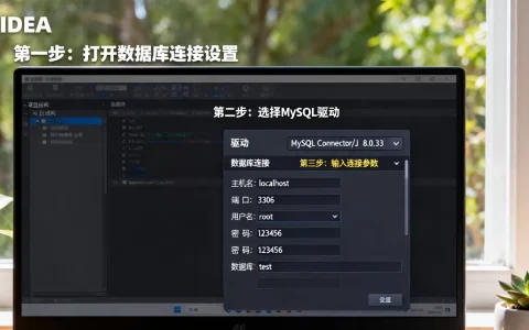 如何配置IDEA连接MySQL，IDEA配置MySQL教程？