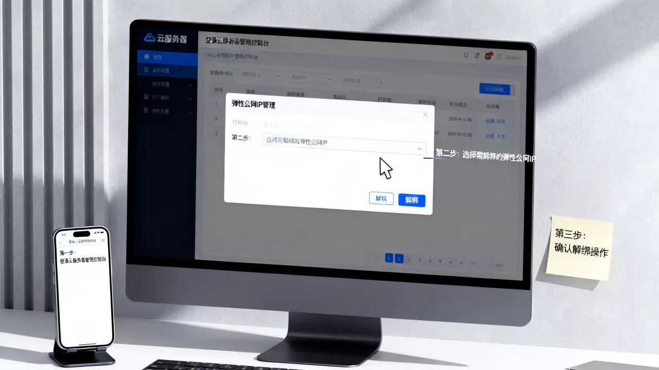 IP解绑怎么操作,解绑弹性公网IP步骤是什么? IP解绑怎么操作,解绑弹性公网IP步骤是什么?
