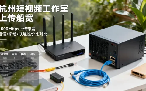 杭州短视频工作室上传带宽怎么配置，哪家运营商性价比高？