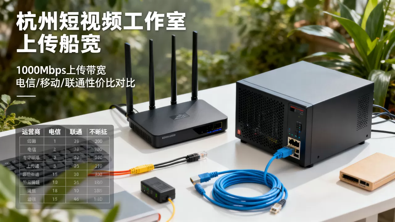 杭州短视频工作室上传带宽怎么配置,哪家运营商性价比高? 杭州短视频工作室上传带宽怎么配置,哪家运营商性价比高?