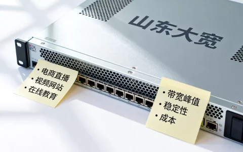 山东大带宽服务器租用按日峰值计费适合哪种业务？,怎么选？