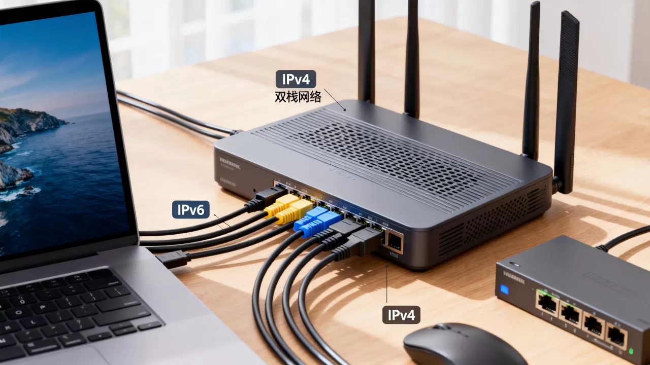 什么是IPv6与IPv4双栈网络,怎么设置 什么是IPv6与IPv4双栈网络,怎么设置