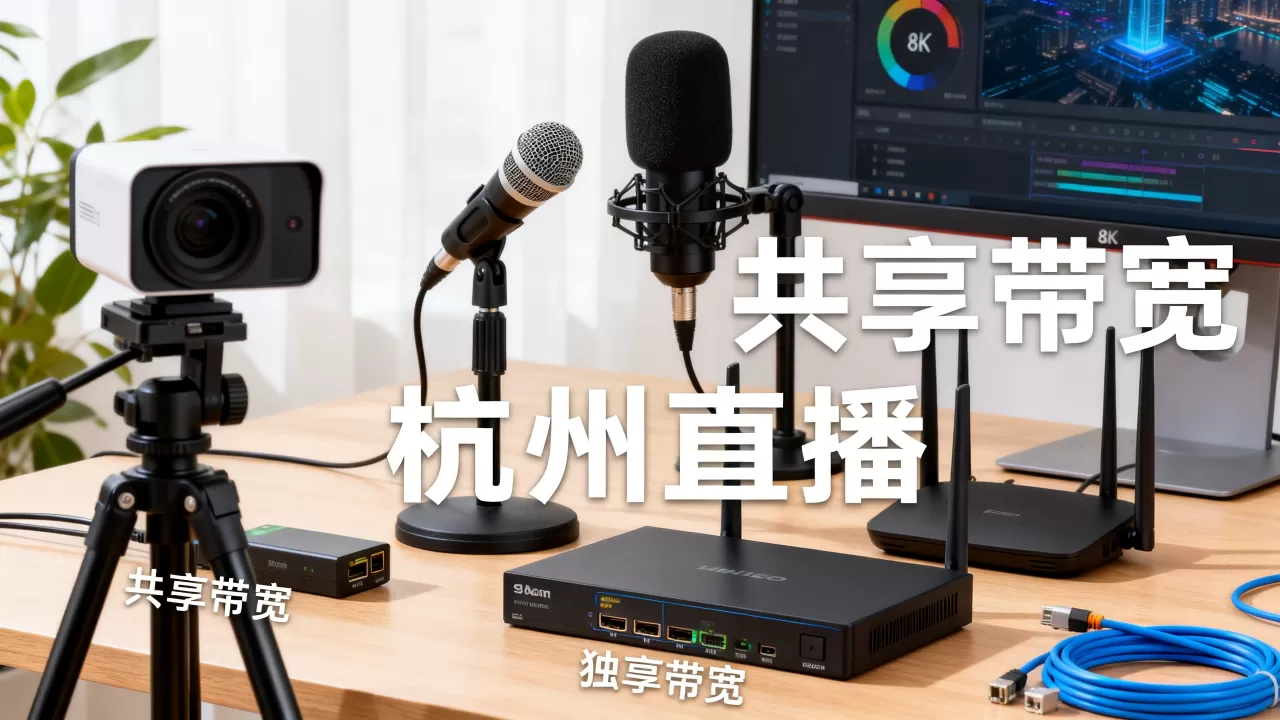 杭州直播用共享还是独享带宽更划算,怎么选更划算? 杭州直播用共享还是独享带宽更划算,怎么选更划算?