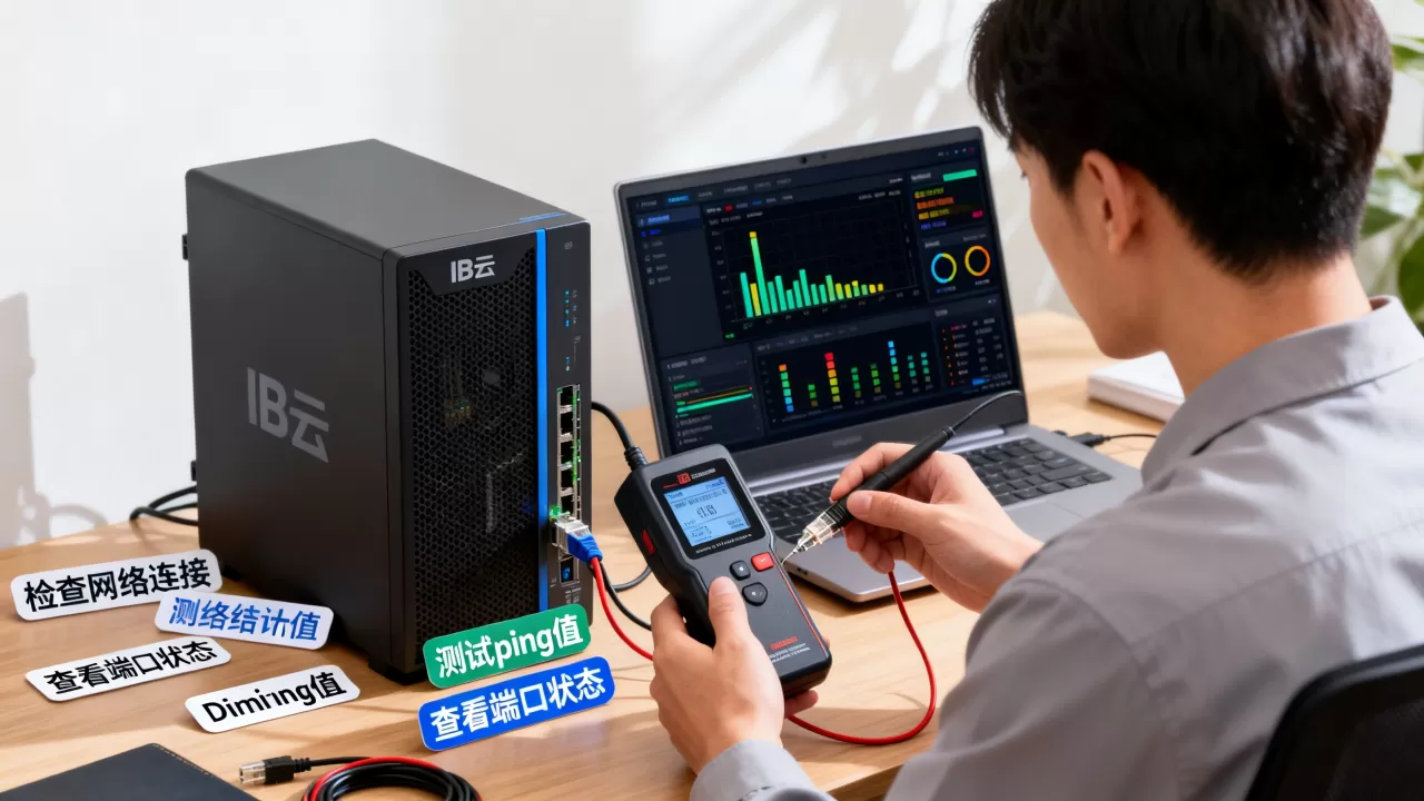 如何检查IB云服务器的网络是否正常?,怎么解决? 如何检查IB云服务器的网络是否正常?,怎么解决?