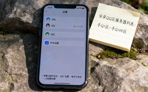 王者荣耀安卓QQ区服务器有哪些，怎么查自己在哪个区？