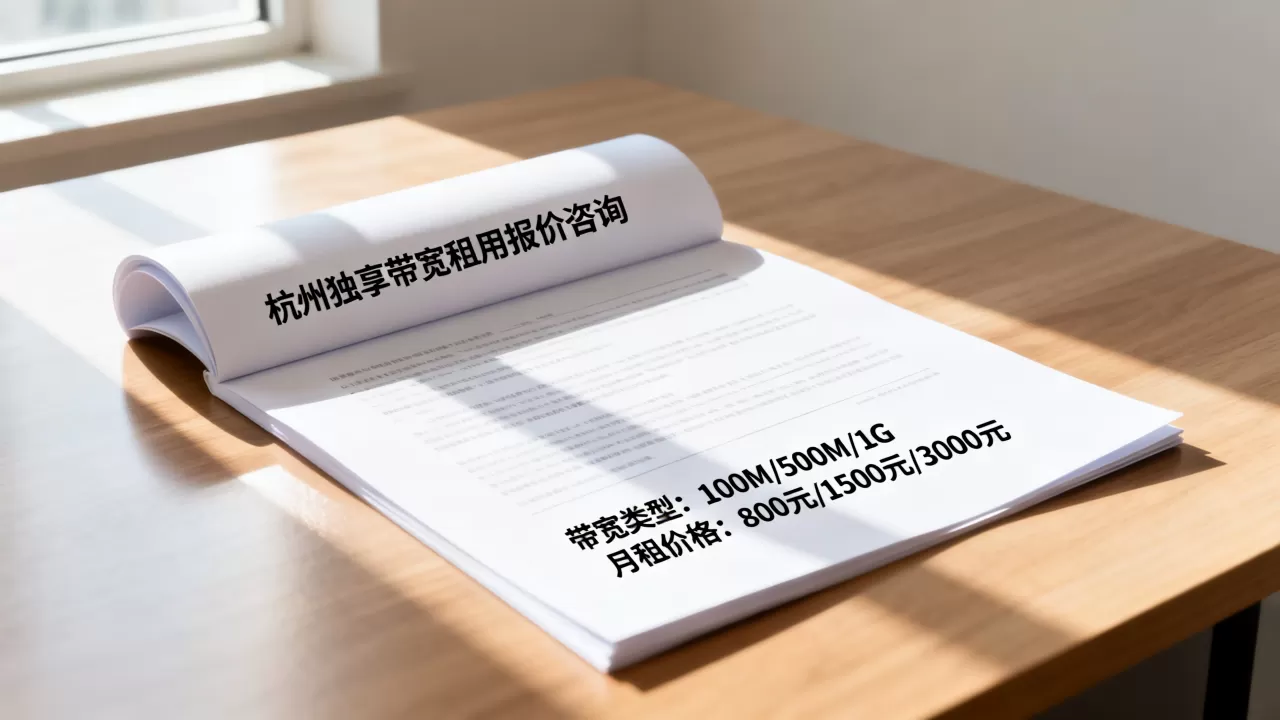 杭州独享带宽租用的报价怎么问 杭州独享带宽租用的报价怎么问