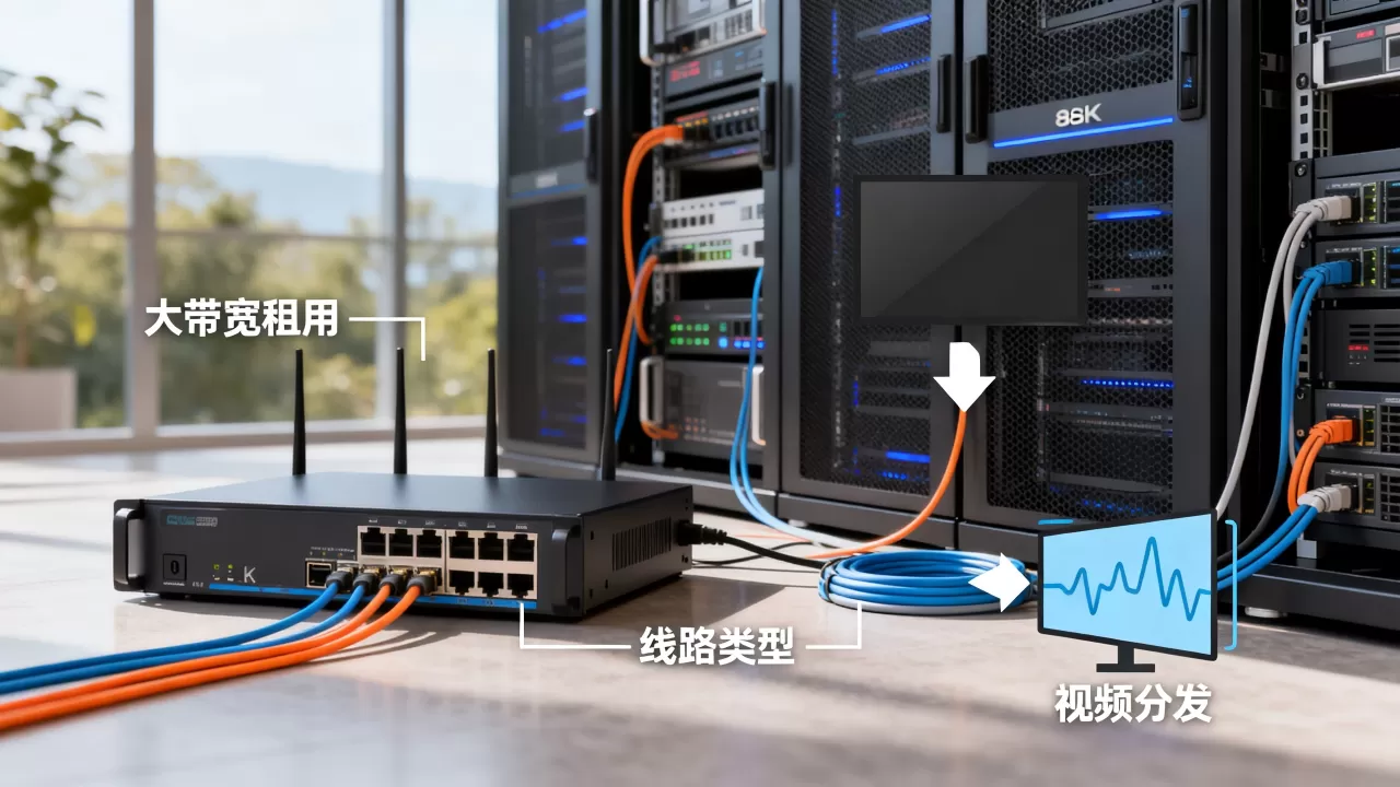 杭州大带宽租用,线路类型如何影响视频分发?,怎么选? 杭州大带宽租用,线路类型如何影响视频分发?,怎么选?