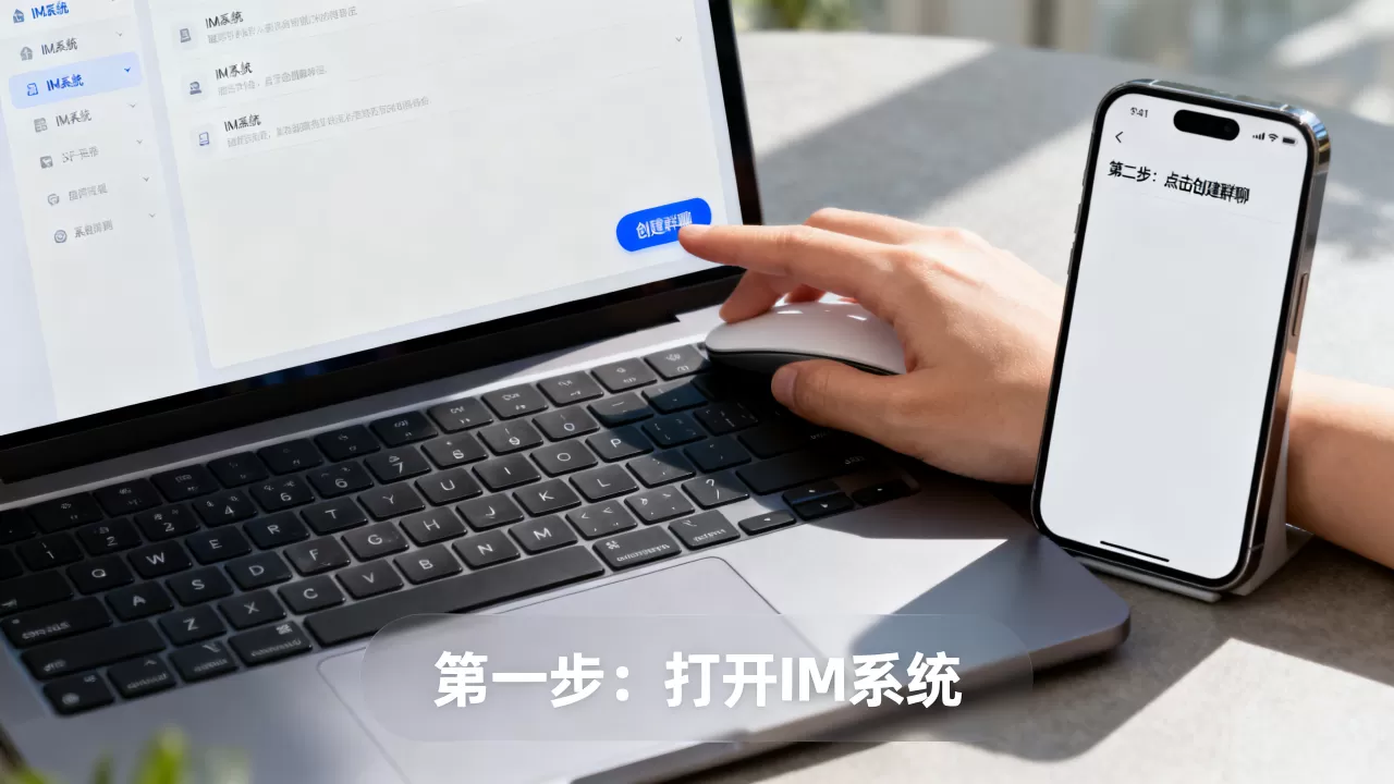 IM系统如何创建IM互动群?,有哪些步骤? IM系统如何创建IM互动群?,有哪些步骤?