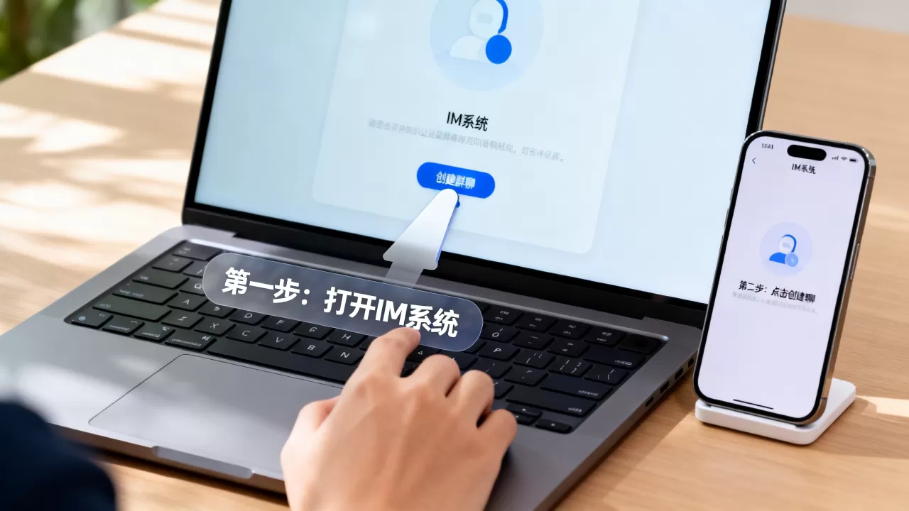 IM系统如何创建IM互动群?,有哪些步骤? IM系统如何创建IM互动群?,有哪些步骤?