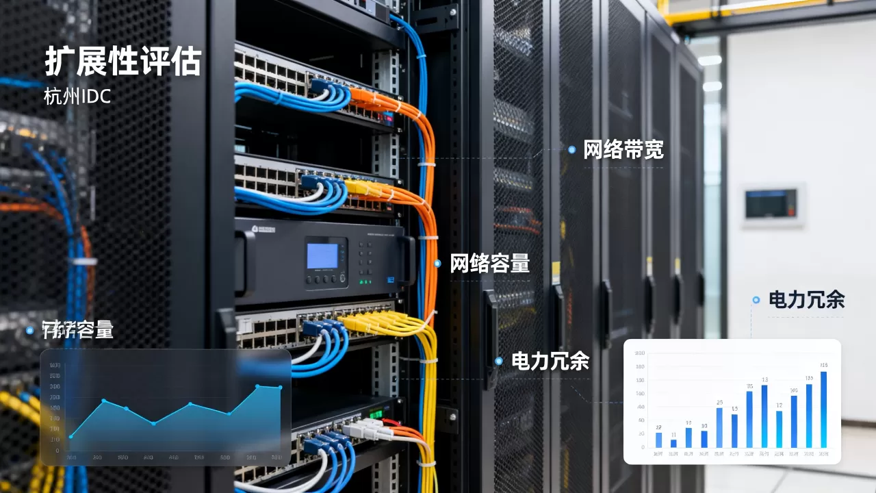 如何提前评估杭州IDC租用的扩展性?,有哪些关键指标? 如何提前评估杭州IDC租用的扩展性?,有哪些关键指标?