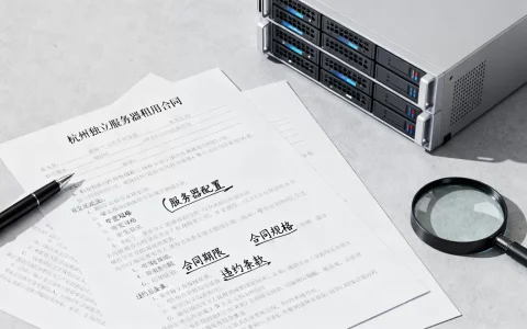 杭州独立服务器租用签合同前要确认什么，有哪些注意事项