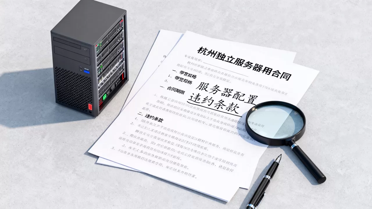 杭州独立服务器租用签合同前要确认什么,有哪些注意事项 杭州独立服务器租用签合同前要确认什么,有哪些注意事项