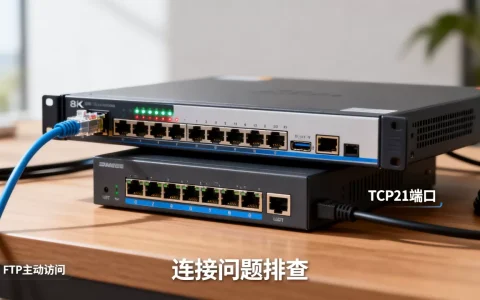 FTP主动访问服务器为什么用TCP21端口，连不上怎么办