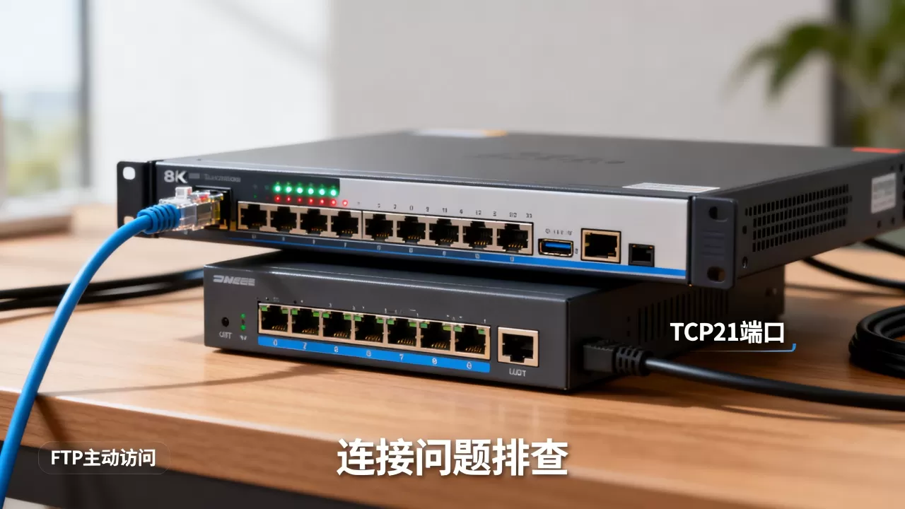 FTP主动访问服务器为什么用TCP21端口,连不上怎么办 FTP主动访问服务器为什么用TCP21端口,连不上怎么办
