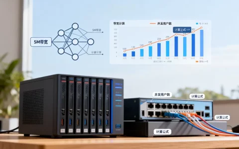 5M的服务器宽带到底能带动多少人在线，怎么计算带宽？