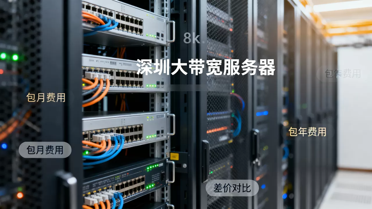 深圳大带宽服务器租用,包月与包年差价有多大,哪个划算? 深圳大带宽服务器租用,包月与包年差价有多大,哪个划算?