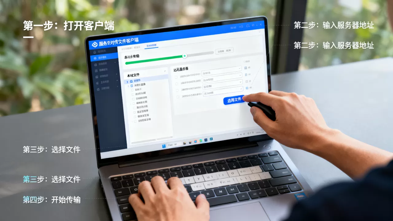 服务器对传文件客户端怎么用,操作步骤有哪些? 服务器对传文件客户端怎么用,操作步骤有哪些?