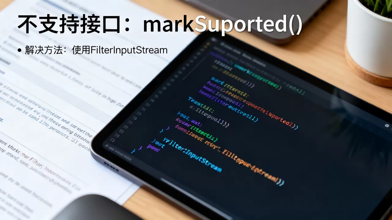 InputStream不支持的接口有哪些?,怎么解决? InputStream不支持的接口有哪些?,怎么解决?