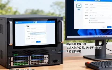 服务器如何更换IP地址？如何更换邮箱账号？