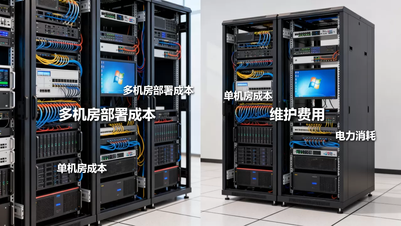 深圳多机房部署和单机房的成本对比如何,哪个更划算? 深圳多机房部署和单机房的成本对比如何,哪个更划算?