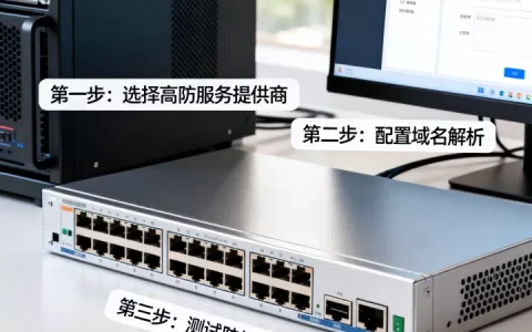 防网站DDOS怎么接入高防？域名网站业务DDoS高防接入教程