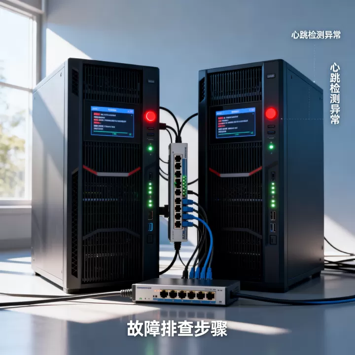 服务器双机热备方案心跳状态异常怎么办?,双机热备故障排查 服务器双机热备方案心跳状态异常怎么办?,双机热备故障排查