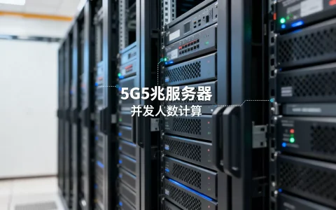 5g5兆服务器到底能承载多少人，并发人数怎么算？