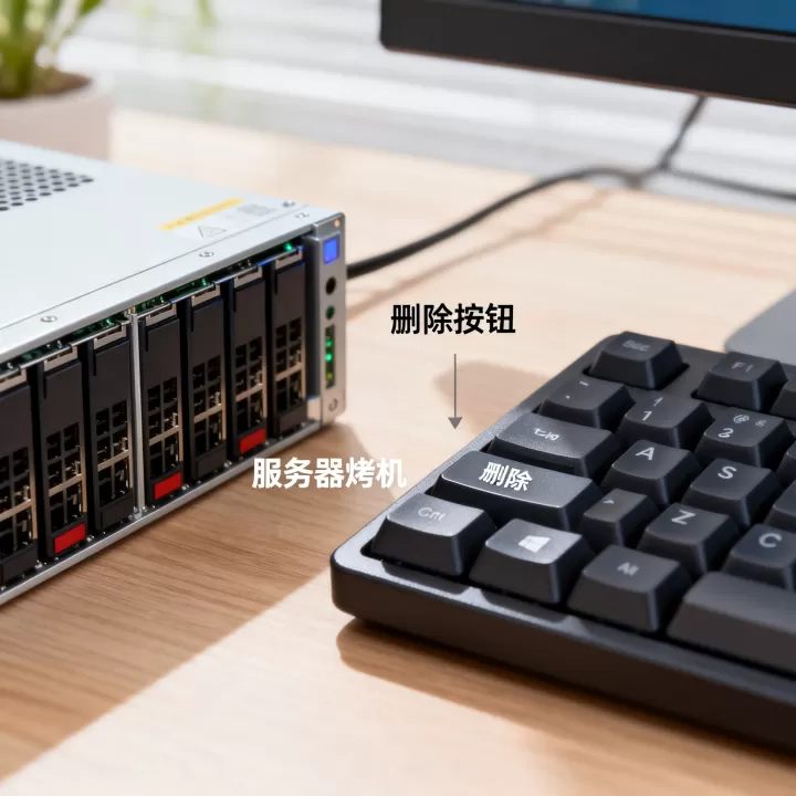 服务器烤机是什么意思?,删除按钮是什么意思? 服务器烤机是什么意思?,删除按钮是什么意思?