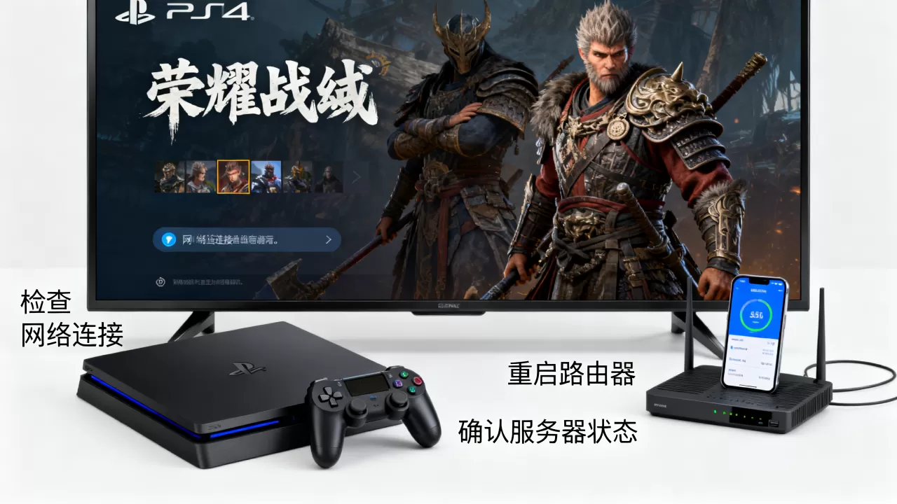 PS4荣耀战魂连接不上服务器是什么原因,怎么解决? PS4荣耀战魂连接不上服务器是什么原因,怎么解决?