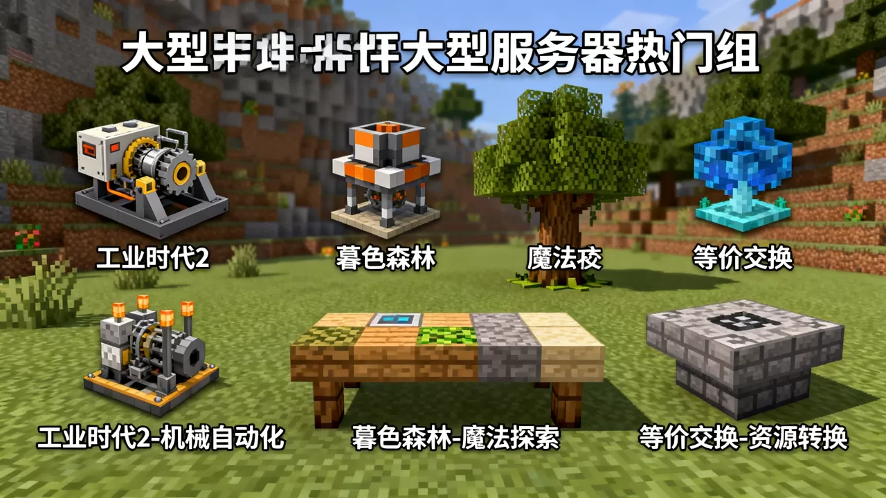 我的世界大型服务器都装了哪些模组,推荐几个热门服务器模组? 我的世界大型服务器都装了哪些模组,推荐几个热门服务器模组?