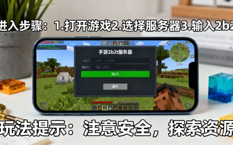 我的世界手游2b2t服务器该如何进入？，怎么玩？