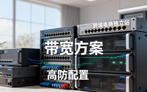 合肥跨境电商独立站的带宽与高防搭配方案是什么？，怎么选？
