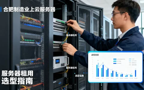 合肥制造业上云服务器租用选型怎么选？，哪家好