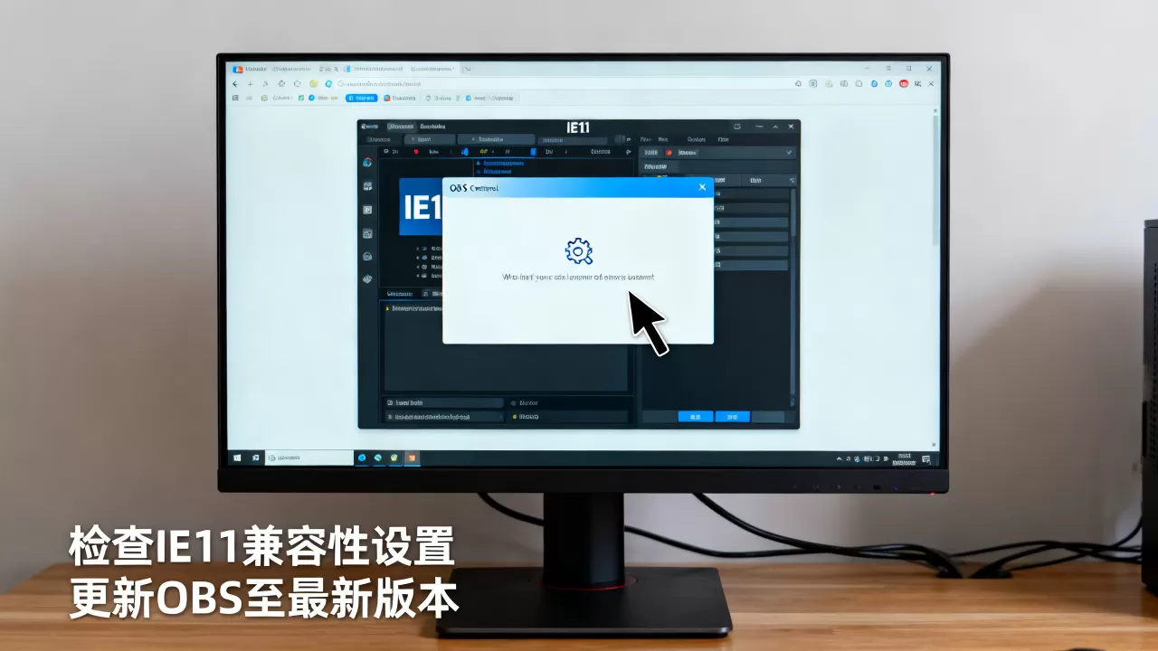 ie9升级ie11后OBS控制台打不开?,怎么解决 ie9升级ie11后OBS控制台打不开?,怎么解决