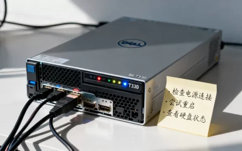 戴尔服务器t330系统启动不起来是什么原因？，怎么解决