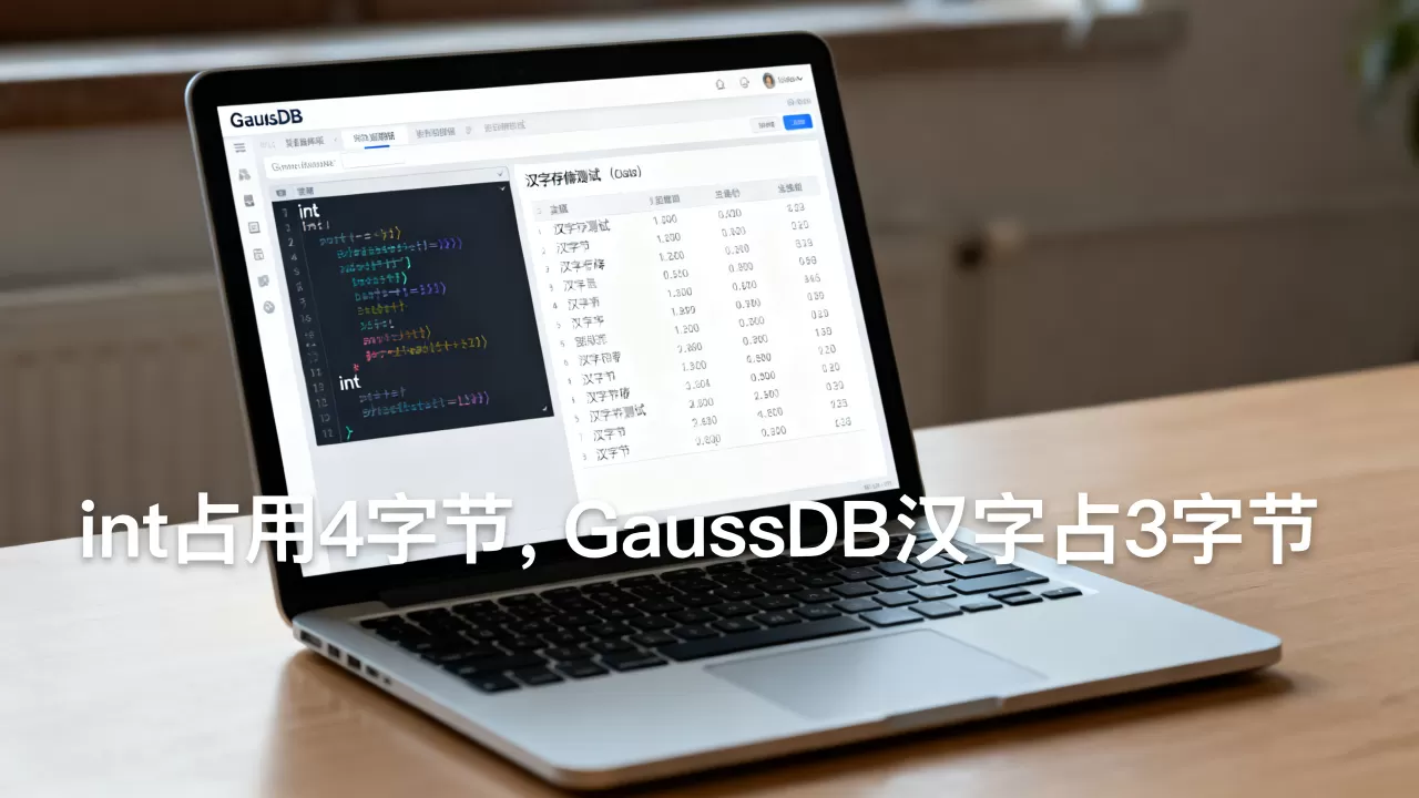 int占用几个字节,GaussDB一个汉字占几个字节? int占用几个字节,GaussDB一个汉字占几个字节?