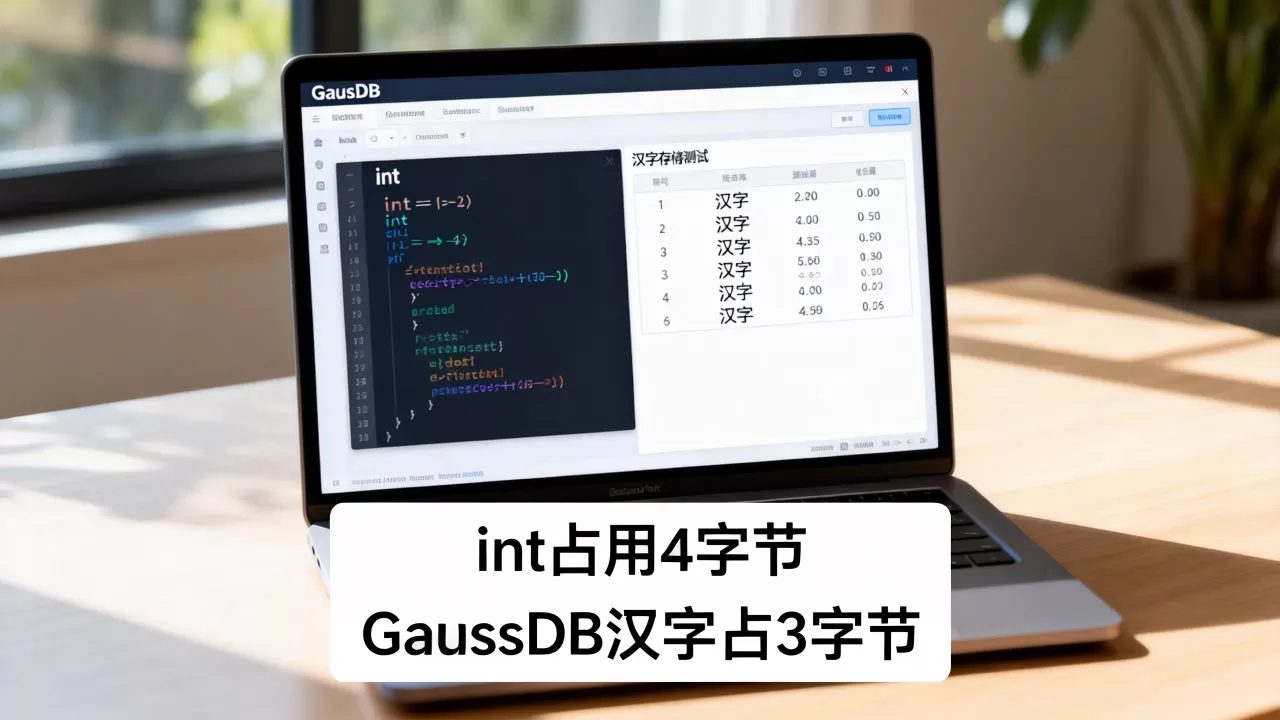 int占用几个字节,GaussDB一个汉字占几个字节? int占用几个字节,GaussDB一个汉字占几个字节?