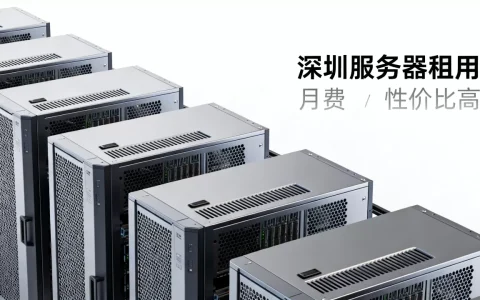 深圳服务器租用多少钱一个月，哪家性价比高？