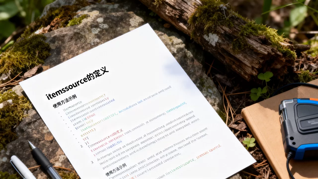 itemssource到底是什么?,怎么使用才有效? itemssource到底是什么?,怎么使用才有效?