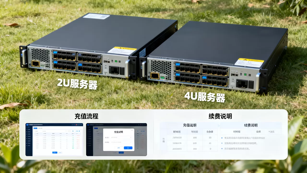 服务器配置2u和4u的区别?充值和续费的区别? 服务器配置2u和4u的区别?充值和续费的区别?