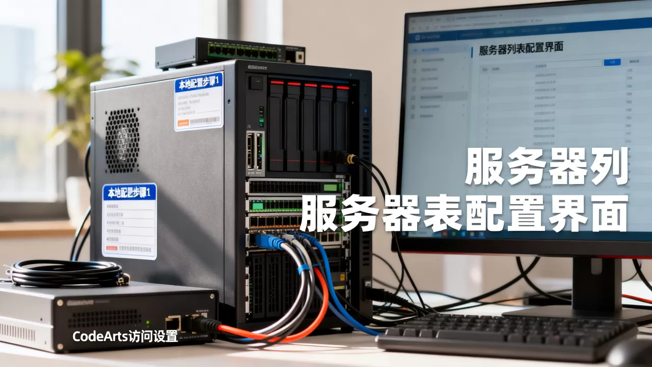 服务器列表如何配置本地?本地配置访问CodeArts步骤详解 服务器列表如何配置本地?本地配置访问CodeArts步骤详解