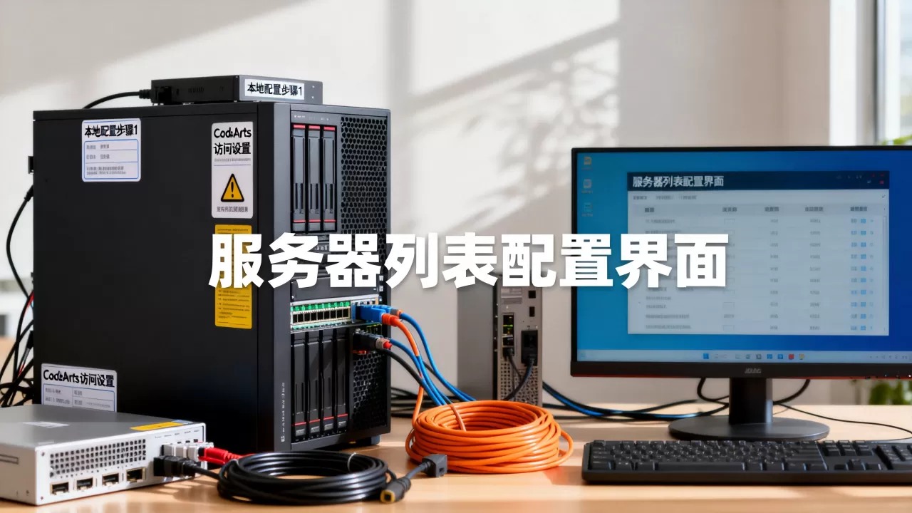 服务器列表如何配置本地?本地配置访问CodeArts步骤详解 服务器列表如何配置本地?本地配置访问CodeArts步骤详解