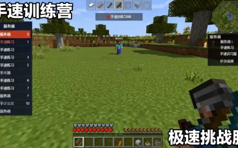 练习手速的mc服务器有哪些，哪个服务器最好？