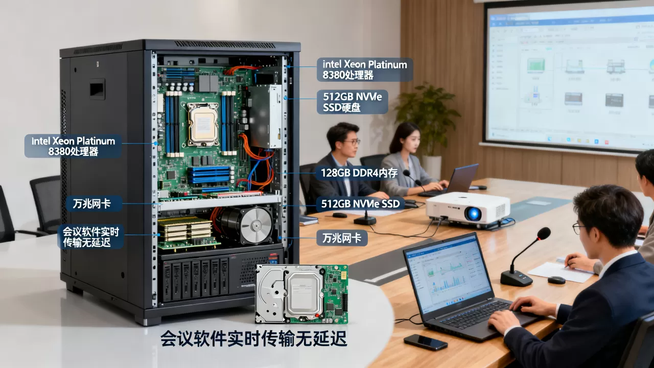 服务器都用什么配置,会议操作流畅不卡顿? 服务器都用什么配置,会议操作流畅不卡顿?