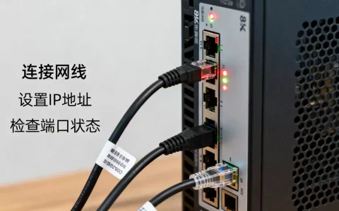 服务器和交换机之间怎么配置，配置交换机