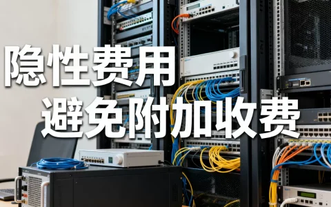 广州服务器租用有哪些隐性费用，怎么避免附加收费？